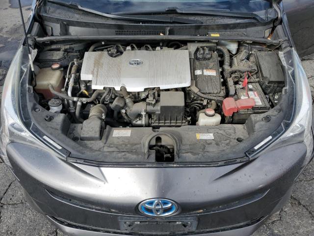 JTDKBRFUXG3009766 - 2016 TOYOTA PRIUS 灰色 照片 11