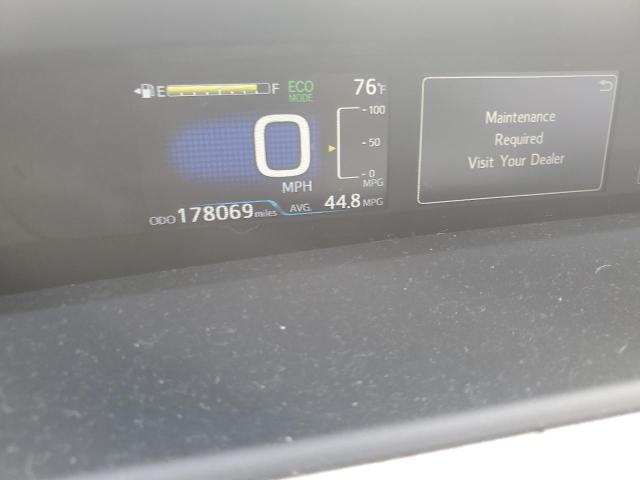 JTDKBRFUXG3009766 - 2016 TOYOTA PRIUS 灰色 照片 9