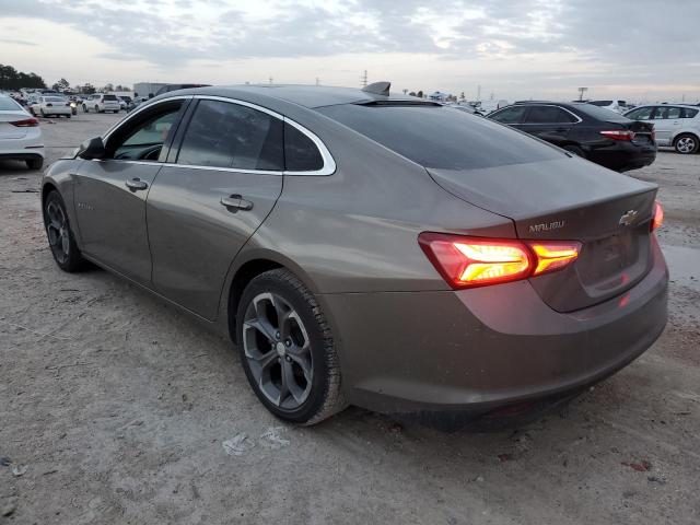 1G1ZD5ST8LF102074 - 2020 CHEVROLET MALIBU LT GRAY photo 2