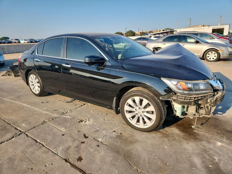 1HGCR2F82FA240134 - 2015 HONDA ACCORD EXL BLACK photo 4