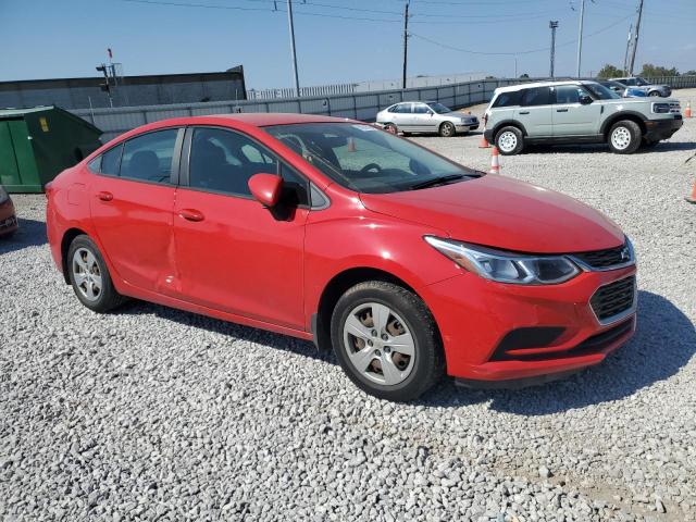 1G1BC5SM5J7201987 - 2018 CHEVROLET CRUZE LS 红色 照片 4
