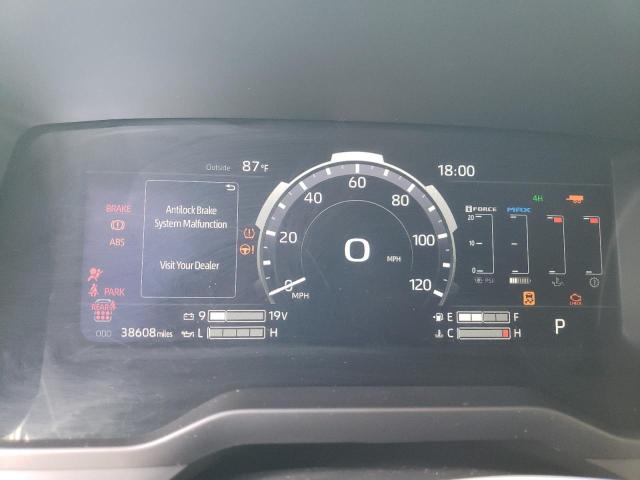 7SVAAABA3RX037079 - 2024 TOYOTA SEQUOIA SR5 Gümüş fotoğraf 9