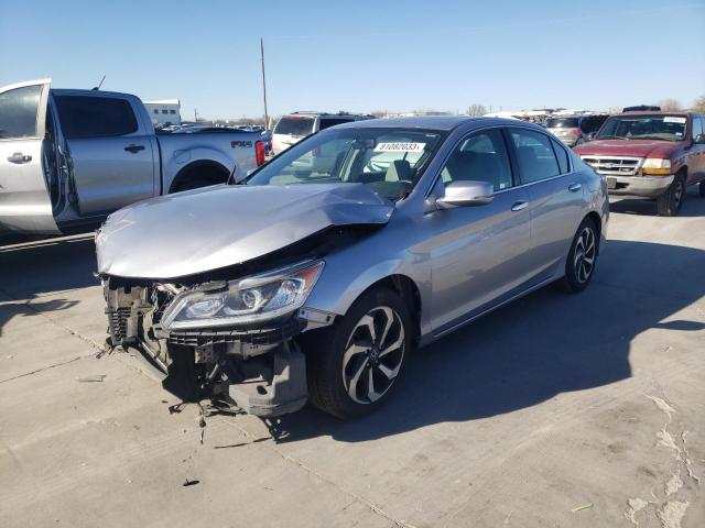 1HGCR2F72GA213704 - 2016 HONDA ACCORD EX SILVER photo 1