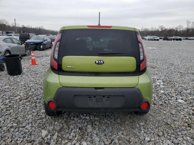 KNDJP3A50E7706847 - 2014 KIA SOUL + GREEN photo 6