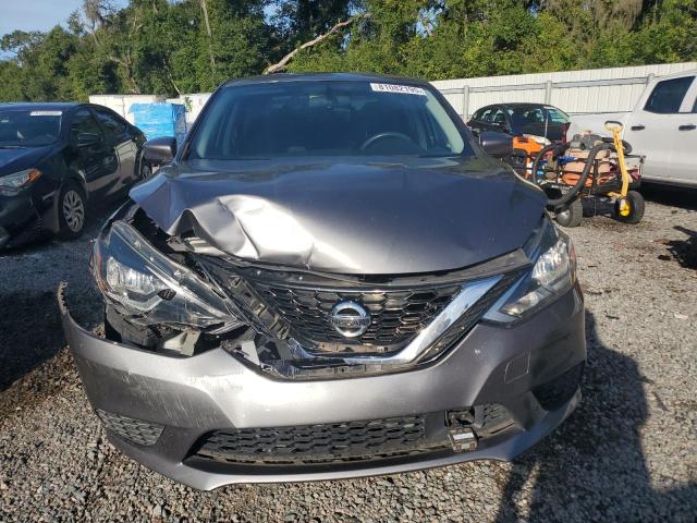 3N1AB7AP8KY273962 - 2019 NISSAN SENTRA S GRAY photo 5