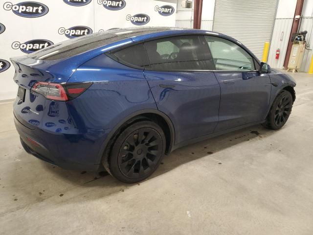 7SAYGDEE0NF481230 - 2022 TESLA MODEL Y Mavi fotoğraf 3