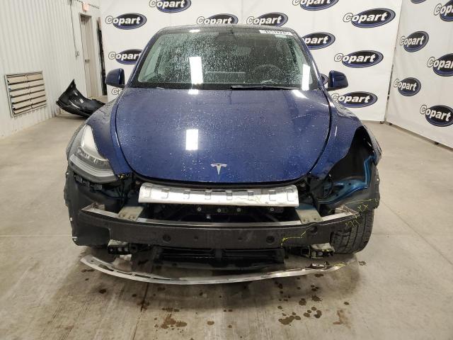 7SAYGDEE0NF481230 - 2022 TESLA MODEL Y Mavi fotoğraf 5