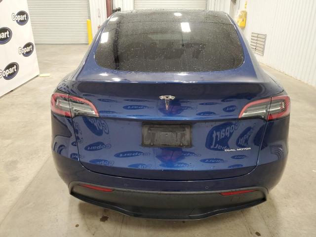 7SAYGDEE0NF481230 - 2022 TESLA MODEL Y Mavi fotoğraf 6
