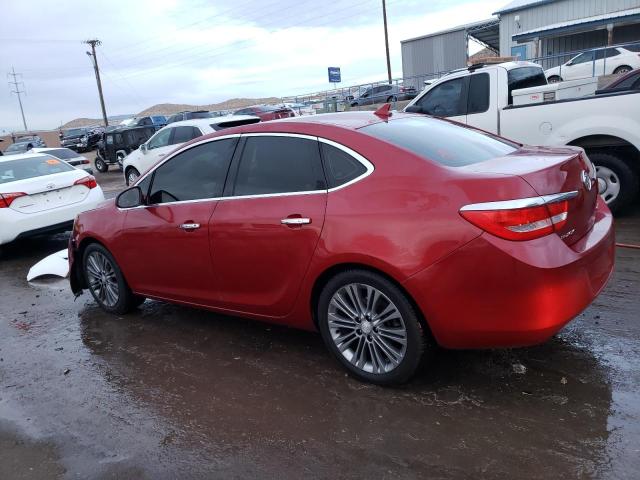 1G4PS5SK0D4125014 - 2013 BUICK VERANO RED photo 2