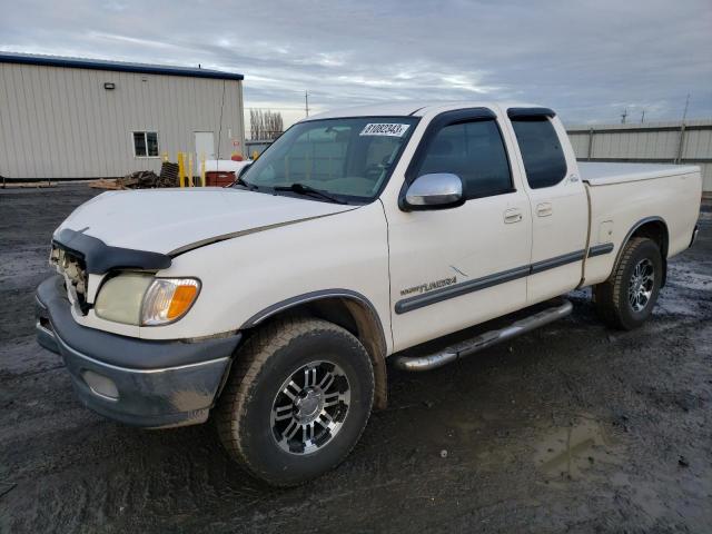 5TBRN34172S291313 - 2002 TOYOTA TUNDRA ACCESS CAB SR5 WHITE photo 1