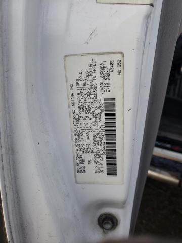 5TBRN34172S291313 - 2002 TOYOTA TUNDRA ACCESS CAB SR5 WHITE photo 12
