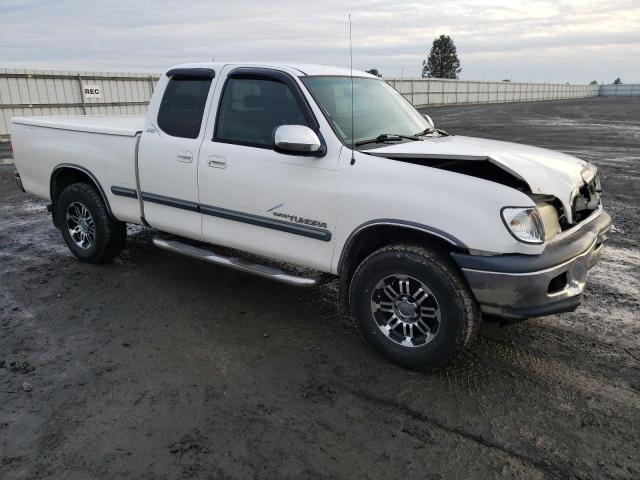 5TBRN34172S291313 - 2002 TOYOTA TUNDRA ACCESS CAB SR5 WHITE photo 4