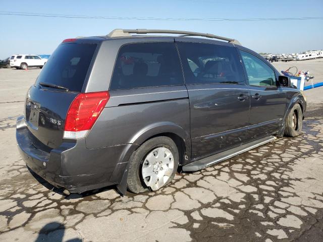5N1BV28U86N111545 - 2006 NISSAN QUEST S GRAY photo 3