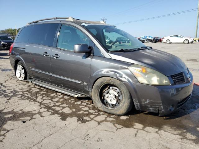 5N1BV28U86N111545 - 2006 NISSAN QUEST S GRAY photo 4