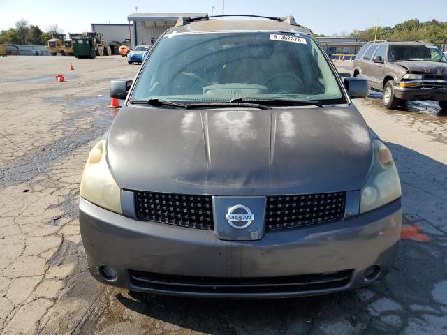 5N1BV28U86N111545 - 2006 NISSAN QUEST S GRAY photo 5