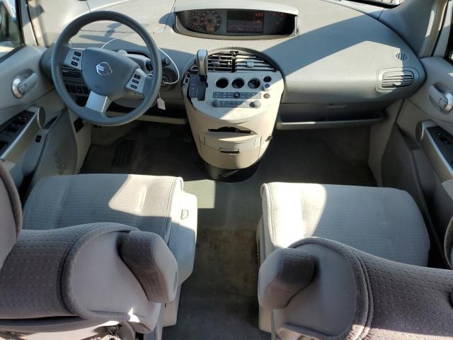 5N1BV28U86N111545 - 2006 NISSAN QUEST S GRAY photo 8