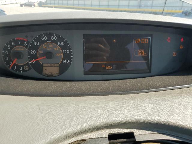 5N1BV28U86N111545 - 2006 NISSAN QUEST S GRAY photo 9