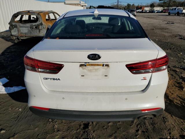 5XXGT4L35JG232368 - 2018 KIA OPTIMA LX WHITE photo 6