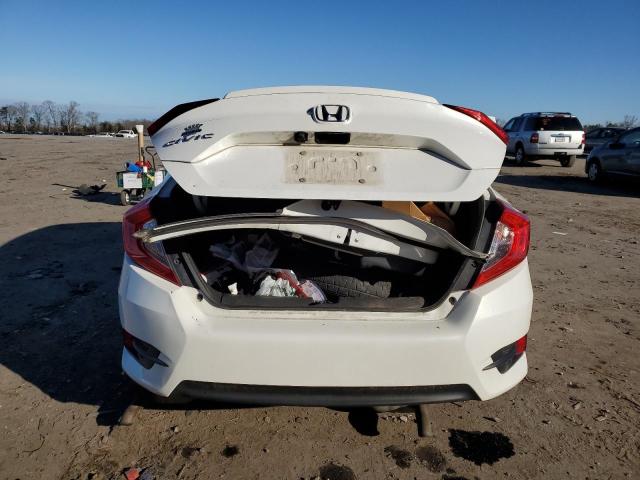 JHMFC1F30JX030289 - 2018 HONDA CIVIC EX WHITE photo 6