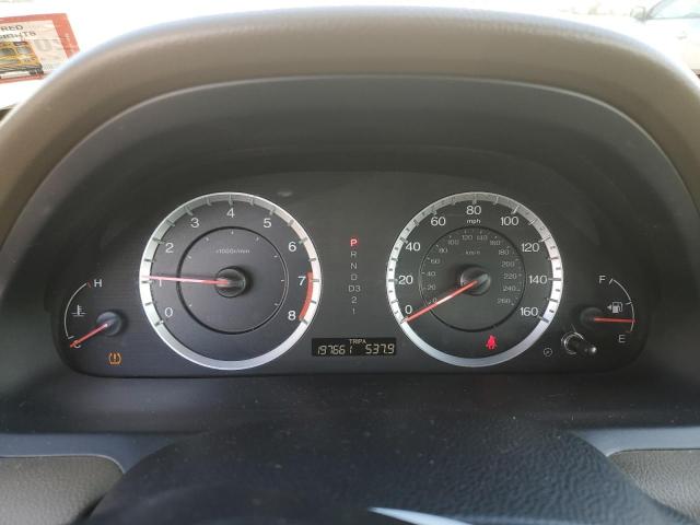 1HGCP3F82AA003065 - 2010 HONDA ACCORD EXL WHITE photo 9