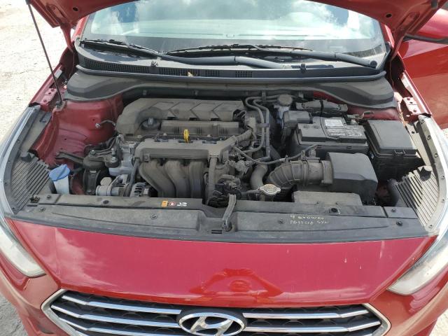 3KPC24A64LE117156 - 2020 HYUNDAI ACCENT SE RED photo 11