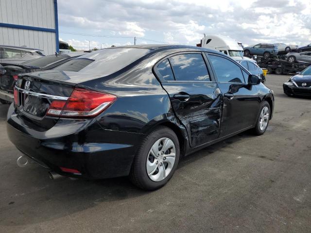 2HGFB2E54FH513794 - 2015 HONDA CIVIC LX BLACK photo 3