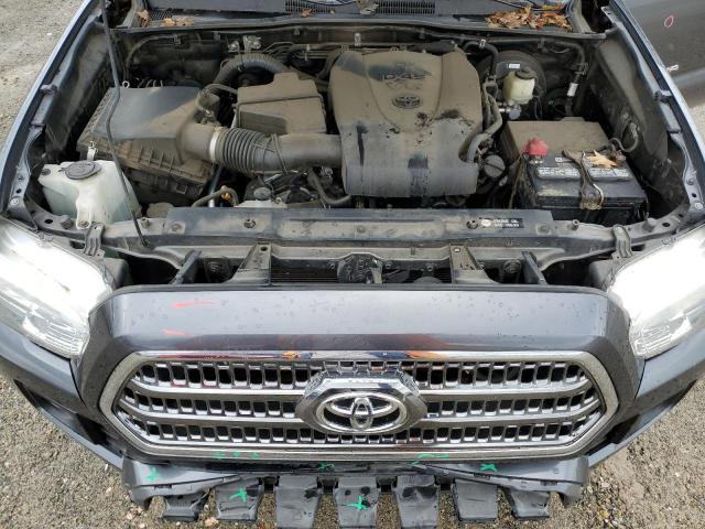 3TMDZ5BN3GM012387 - 2016 TOYOTA TACOMA DOUBLE CAB CHARCOAL photo 11