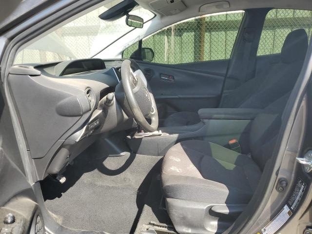 JTDKBRFU4J3583447 - 2018 TOYOTA PRIUS GRAY photo 7