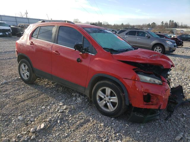 3GNCJLSB5FL188902 - 2015 CHEVROLET TRAX 1LT RED photo 4