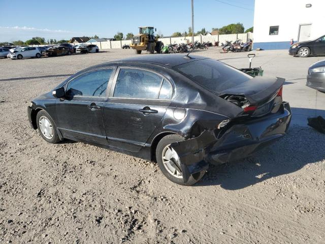JHMFA36229S008537 - 2009 HONDA CIVIC HYBRID შავი ფოტო 2