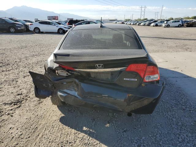 JHMFA36229S008537 - 2009 HONDA CIVIC HYBRID შავი ფოტო 6
