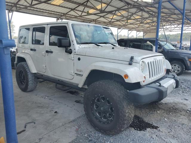 1C4BJWEG9CL119070 - 2012 JEEP WRANGLER U SAHARA თეთრი ფოტო 4