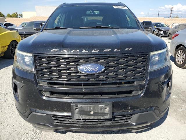 1FM5K8GT1JGA56158 - 2018 FORD EXPLORER SPORT Negro foto 5