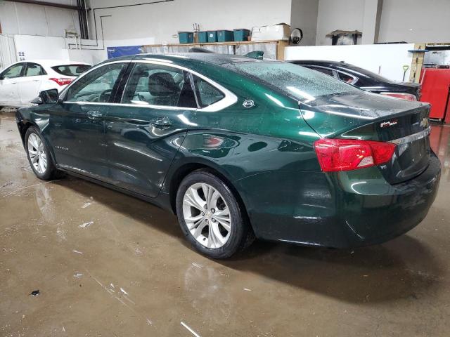 2G1125S33F9225250 - 2015 CHEVROLET IMPALA LT GREEN photo 2