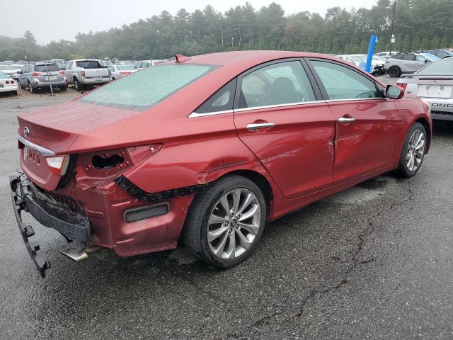 5NPEC4AC6DH794816 - 2013 HYUNDAI SONATA SE RED photo 3