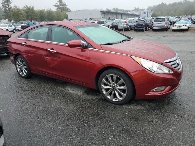 5NPEC4AC6DH794816 - 2013 HYUNDAI SONATA SE RED photo 4