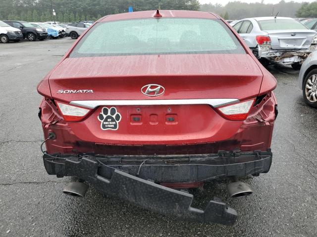 5NPEC4AC6DH794816 - 2013 HYUNDAI SONATA SE RED photo 6