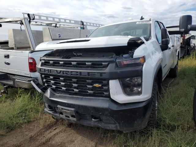1GB5YLE73PF180513 - 2023 CHEVROLET SILVERADO K2500 HEAVY DUTY WHITE photo 1