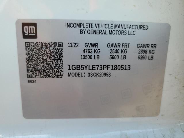 1GB5YLE73PF180513 - 2023 CHEVROLET SILVERADO K2500 HEAVY DUTY WHITE photo 12