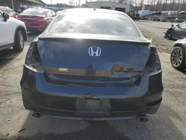 1HGCS2B8XBA007591 - 2011 HONDA ACCORD EXL BLACK photo 6