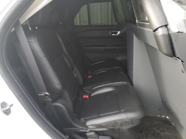 1FM5K8AB6LGD08201 - 2020 FORD EXPLORER POLICE INTERCEPTOR 白色 照片 10
