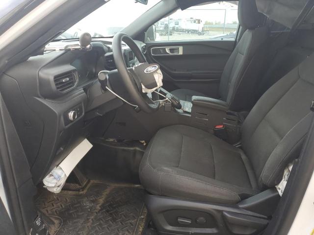 1FM5K8AB6LGD08201 - 2020 FORD EXPLORER POLICE INTERCEPTOR 白色 照片 7