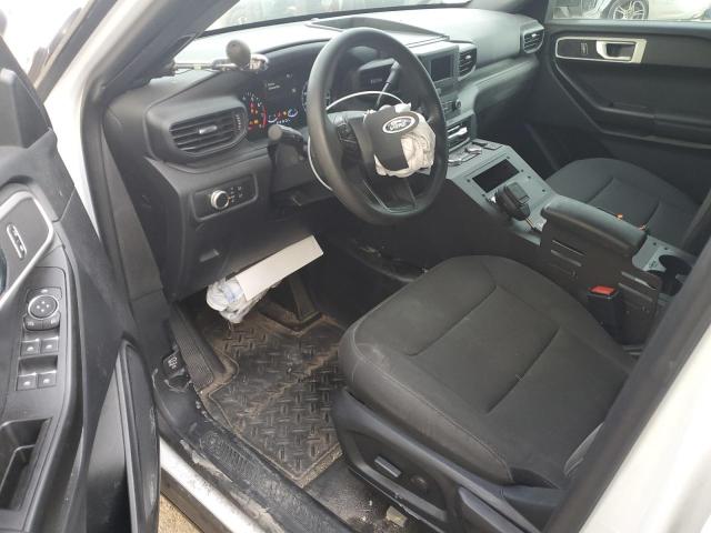 1FM5K8AB6LGD08201 - 2020 FORD EXPLORER POLICE INTERCEPTOR 白色 照片 8