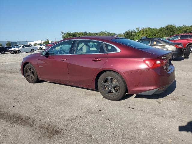 1G1ZB5ST4GF218478 - 2016 CHEVROLET MALIBU LS Burgund zdjęcie 2