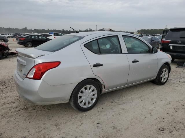 3N1CN7AP6EL862509 - 2014 NISSAN VERSA S SILVER photo 3