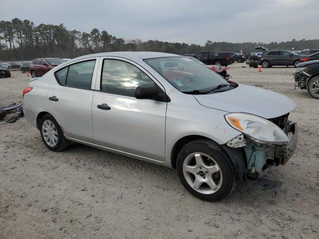 3N1CN7AP6EL862509 - 2014 NISSAN VERSA S SILVER photo 4