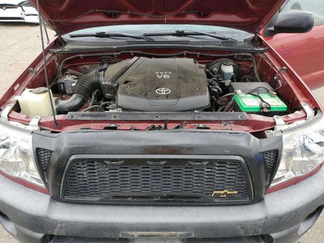 5TEJU62N98Z589615 - 2008 TOYOTA TACOMA DOUBLE CAB PRERUNNER MAROON photo 11