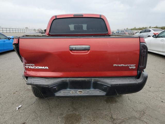 5TEJU62N98Z589615 - 2008 TOYOTA TACOMA DOUBLE CAB PRERUNNER MAROON photo 6