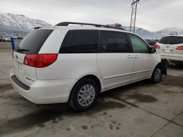 5TDZA23C96S451441 - 2006 TOYOTA SIENNA CE WHITE photo 3