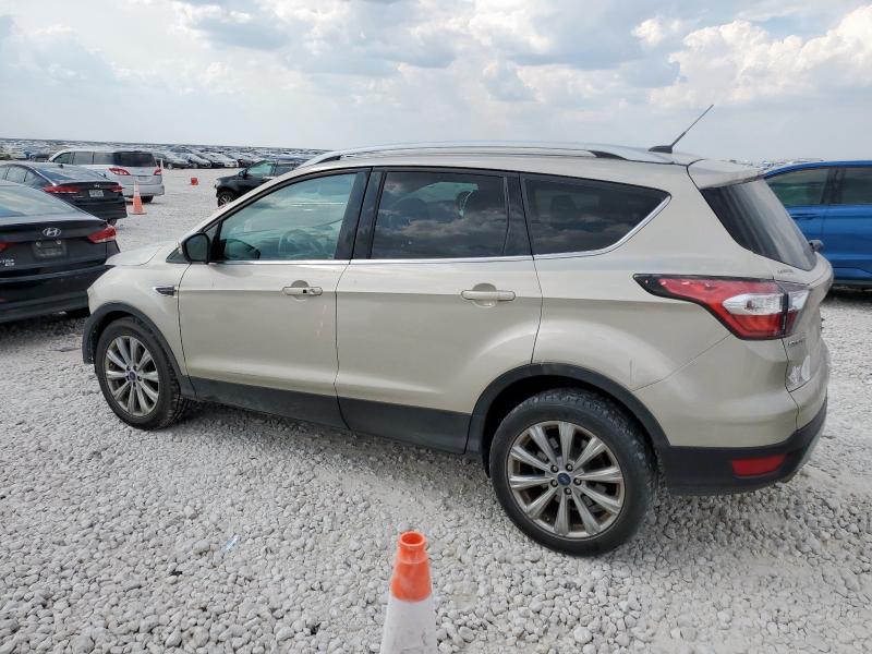 1FMCU0JD7HUB60105 - 2017 FORD ESCAPE TITANIUM Qəhvəyi foto 2